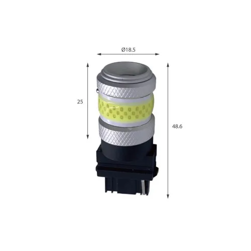 Bec o faza T20 7440 LED COB 12W Premium — imaginea 2