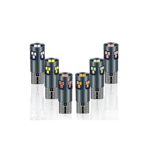 Bec T10 18SMD 2016 12V Canbus 400 lumen Lumina rosie — imaginea 4