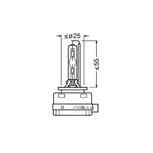 Bec Xenon D1S 4300K OSRAM Xenarc — imaginea 3
