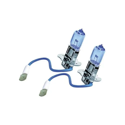 Becuri halogen auto HOD H3 12V 55W imitatie xenon set 2 bucati