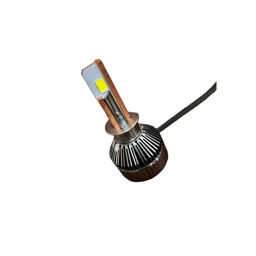 Becuri LED Canbus H1 12V-24V 300W 35000 lm 6000K alb rece racire activa set — imaginea 4
