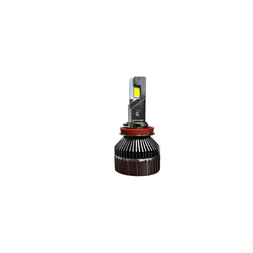 Becuri LED Canbus H11 12V-24V 300W 35000 lm 6000K alb rece racire activa set — imaginea 3