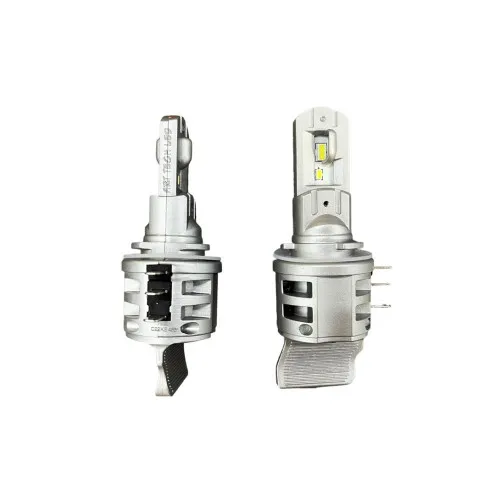 Becuri LED Canbus H15 12V-24V 6000K faza lunga si DRL 6000 lm 1500 lm set 2 bucati