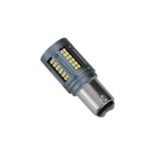 Becuri LED Canbus P21/5W BAY15d 1157 84 SMD 12V-24V 25W 1000 lm 2 faze nonpolar lumina alba set 2 bucati — imaginea 3