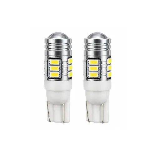 Becuri LED Canbus T10 3535 5W 12V lumina alba set 2 bucati