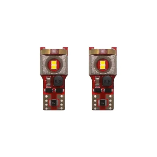 Becuri LED Canbus T10 W5W 12V 6 SMD 1616 320 lm 5500K unghi 360 grade set 2 bucati