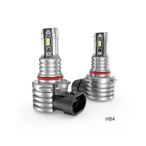 Becuri LED H1 H3 H7 H8 H11 HB3 HB4 12V 3600 lm 6000K dimensiune apropiata de becul standard set 2 bucati — imaginea 2