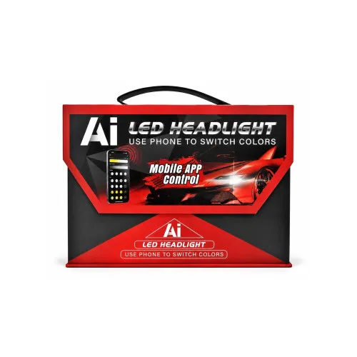 Becuri LED H11 Canbus cu control prin aplicatie Bluetooth 90W 15000 lumeni 3000K-8000K 12-24V — imaginea 2