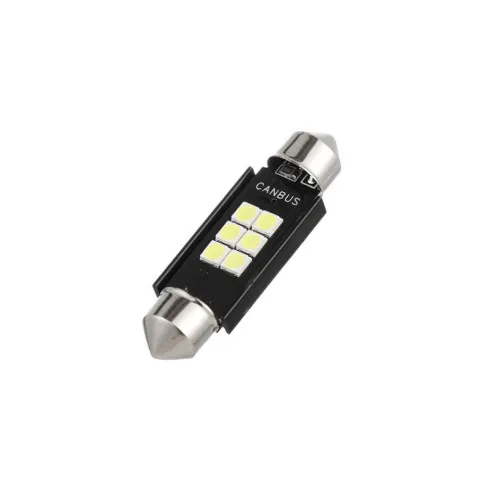 Becuri LED sofit Canbus 6 SMD 3030 36 mm 12V 300 lm 6000K alb rece set