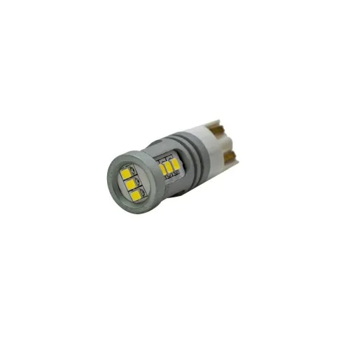 Becuri LED T10 W5W Canbus 15 SMD 2016 900 lumeni 6000K 12V non-polar set 2 bucati — imaginea 3