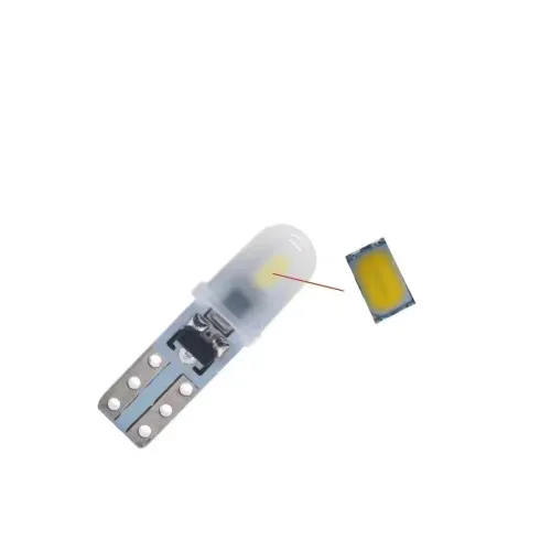Becuri LED T5 Canbus 2 SMD 3014 40 lumeni 12V nonpolar alb, albastru sau rosu set 2 bucati / JSUN32 / JSUN33 — imaginea 3