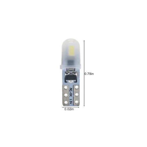 Becuri LED T5 Canbus 2 SMD 3014 40 lumeni 24V nonpolar alb, albastru sau rosu set 2 bucati / JSUN35 / JSUN36 — imaginea 2