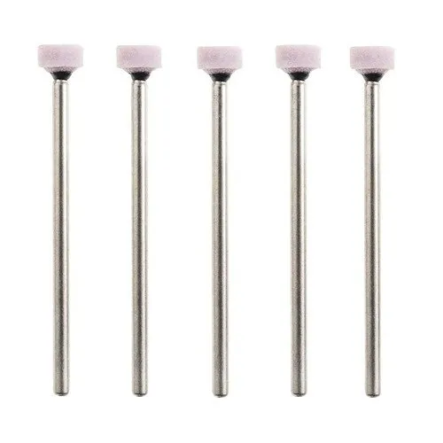 Biaxuri rotunde plate Proxxon Micromot Ø6mm din corindon, pachet 5 bucati