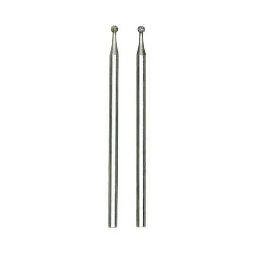Biaxuri sferice Proxxon Micromot Ø1, 8mm diamantate, pachet 2 bucati