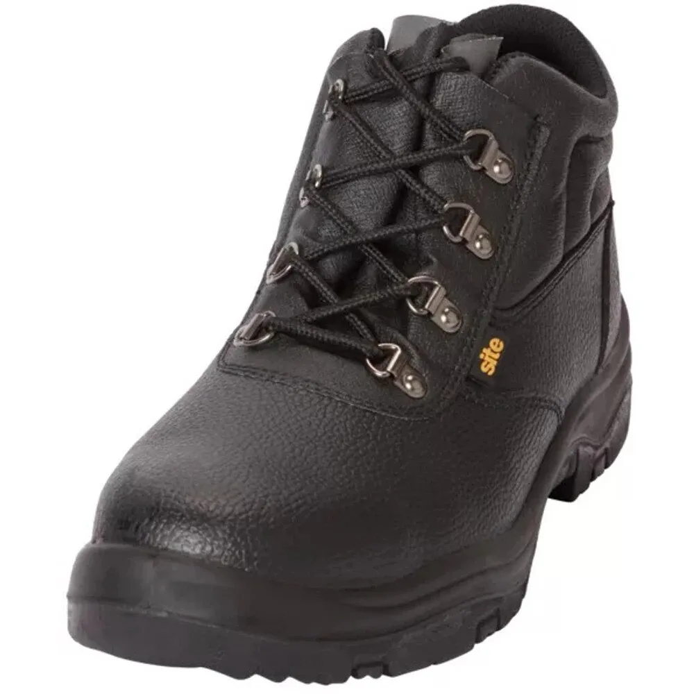 Bocanci de protectie Chukka Site, marimea 44, negru