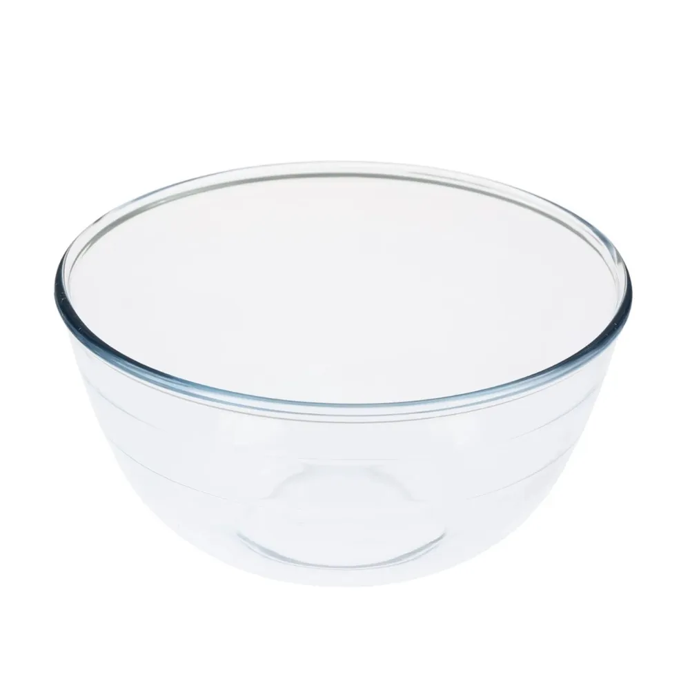 Bol 180BN00 pentru servirea / pregatirea mesei, sticla, transparent, termorezistent, 2 l