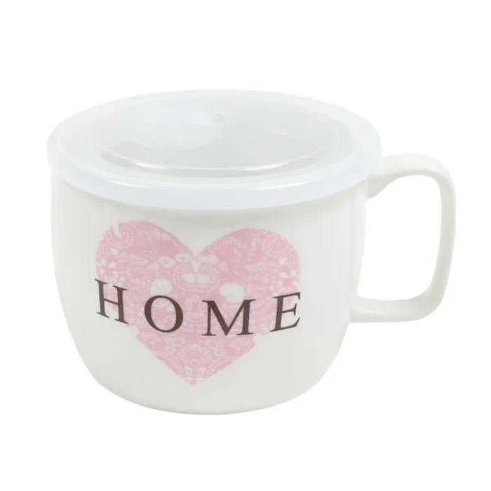 Bol pentru supa EP3698, portelan, alb, 950 ml, 12.5 cm