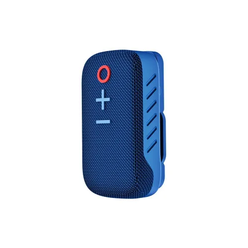 Boxa portabila Akai ABTSW-S10, compacta, Hands Free, IPX5, Albastra