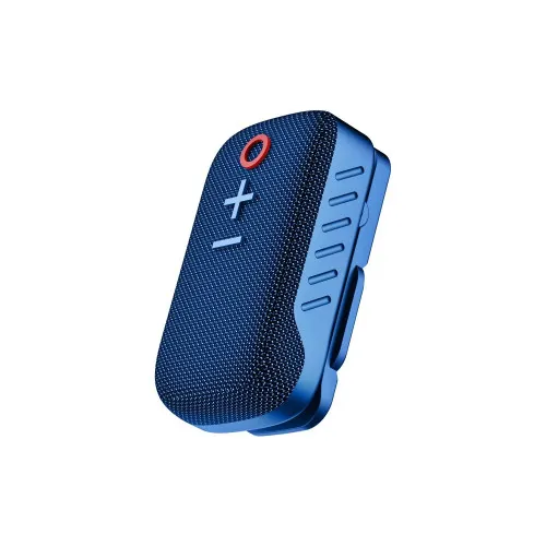 Boxa portabila Akai ABTSW-S10, compacta, Hands Free, IPX5, Albastra — imaginea 3