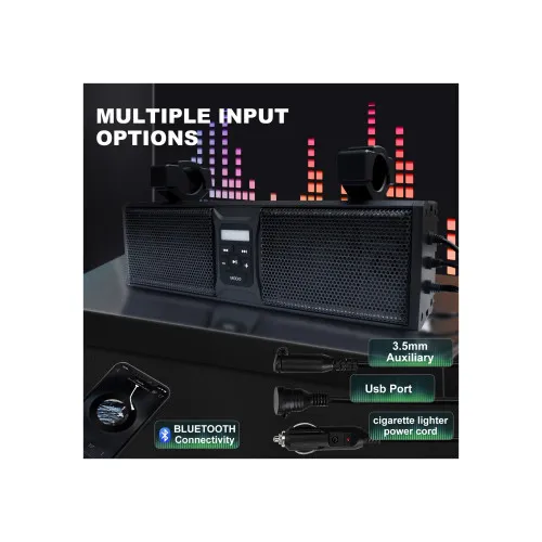Boxa Soundbar pentru ATV / UTV / Barca 12V/ 400W — imaginea 3