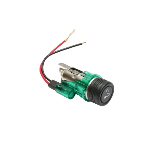 Bricheta auto universala 12V Ø28 cu lumina integrata