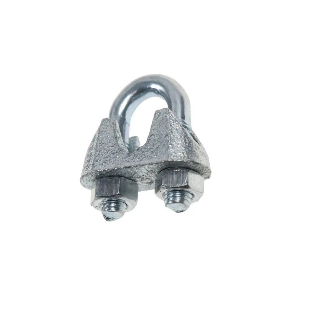 Brida zincata pentru legare cablu otel de 5 mm, Cablero CD011A05U