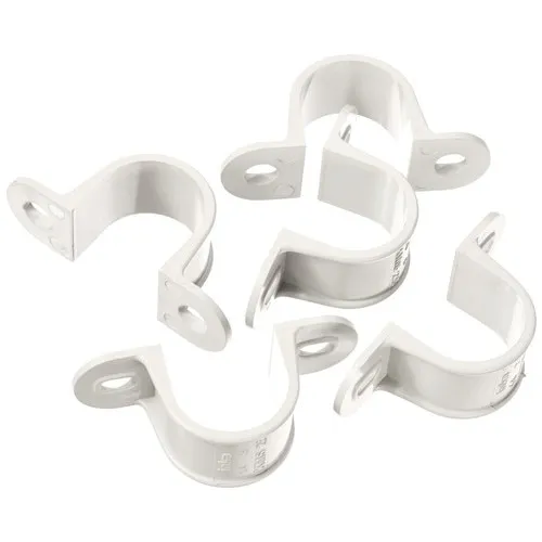 Bride plastic pentru tub rigid & copex eBULL Ø25 mm, pachet 5 bucati