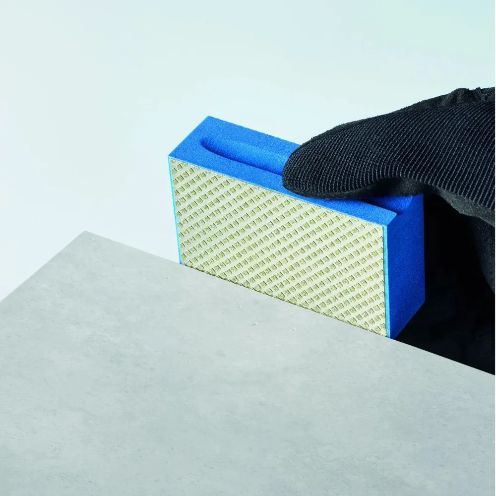 Burete abraziv pentru slefuire piatra / plastic, Carat EHP0600000, 90 x 55 mm, granulatie 60
