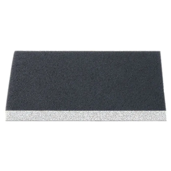 Burete abraziv pentru slefuire vopsea / lac / lemn / chit, Klingspor SW 502, 125 x 100 x 10 mm, granulatie 220