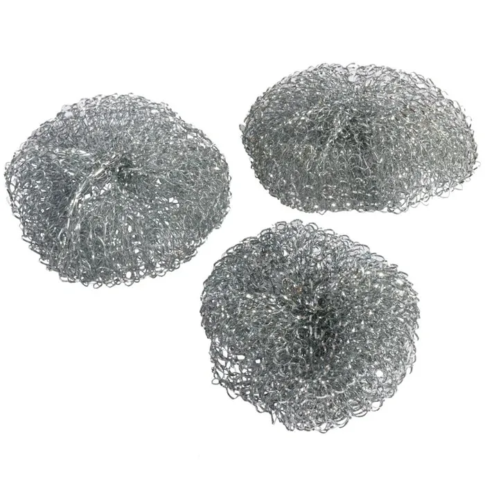 Burete metal pentru vesela, 0924, set 3 bucati