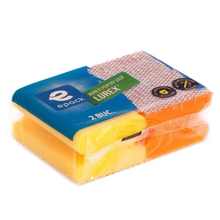 Bureti Lurex Epack, set 2 buc, poliuretan + poliamida, rezistenti