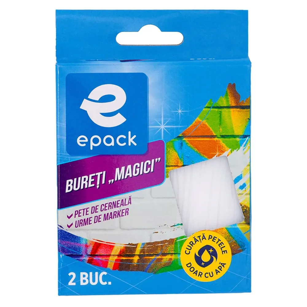 Bureti pentru curatat Magici Epack, melamina, alb, 2 buc / set
