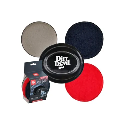 Bureti polisare manuala 12.5 cm Velcro cu maner ergonomic 3 bucati DIRT DEVIL — imaginea 3