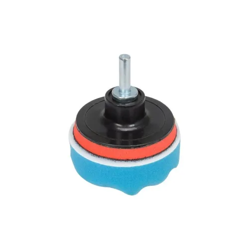 Bureti polisat 80 mm M10 6000 RPM 12 piese cu suport adaptor si blana lustruit — imaginea 3