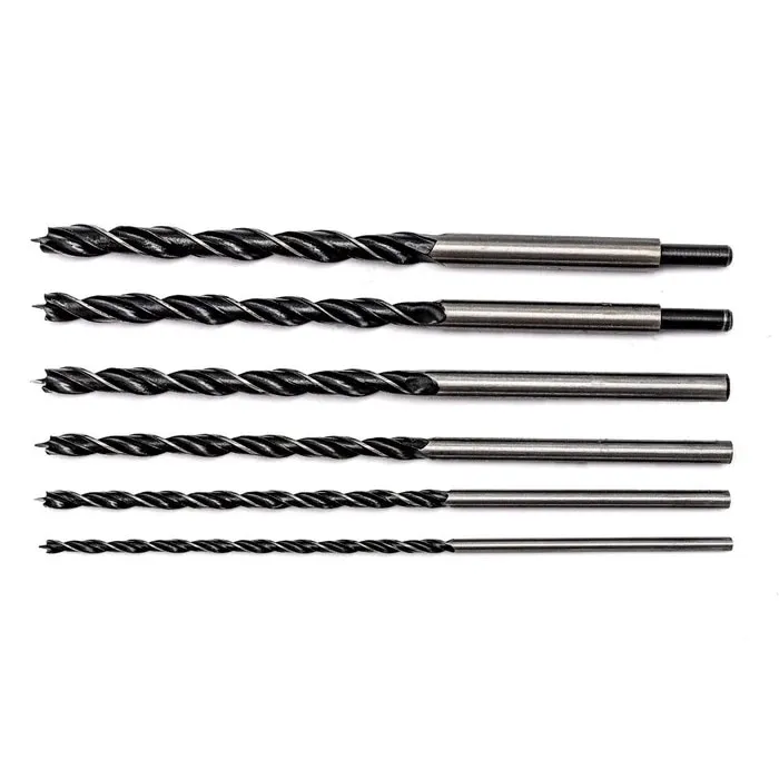 Burghie lungi pentru lemn, Lumytools LT22460, 6 - 14 mm, set 6 bucati