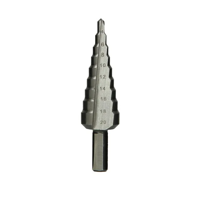 Burghiu conic, in trepte, pentru otel / plastic, Hikoki, 4 - 20 mm