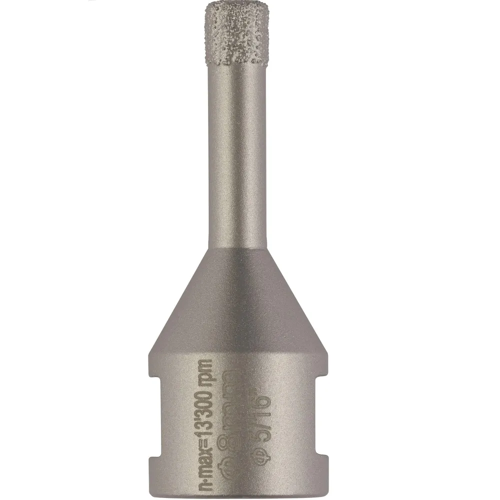 Burghiu diamantat, pentru placi ceramice, Bosch Dry Speed, prindere cilindrica, 8 x 30 mm
