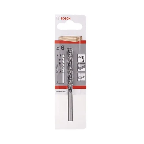 Burghiu lemn Bosch, 6 mm, otel