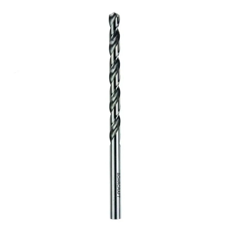Burghiu lung pentru metal, tip HSS-G, Bohrcraft, DIN340, 8 x 109 x 165 mm
