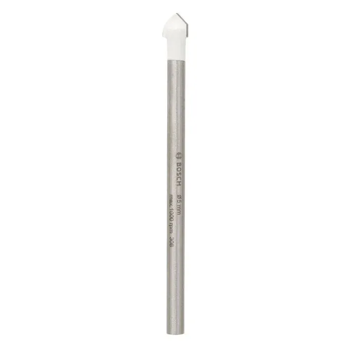 Burghiu pentru placi ceramice, Bosch Expert for Ceramic, prindere cilindrica, 5 x 70 mm