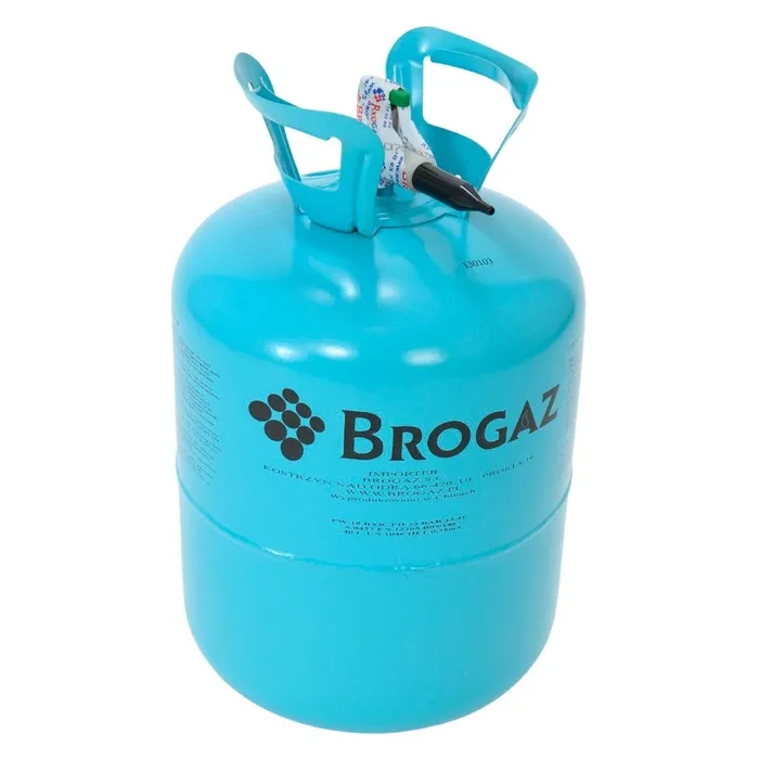 Butelie cu heliu, pentru baloane, 13.5 l, Brogaz, 50 baloane — imaginea 2