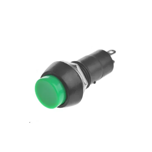 Buton auto cu retinere ON-OFF verde aplicatii electrice universale 12V — imaginea 2