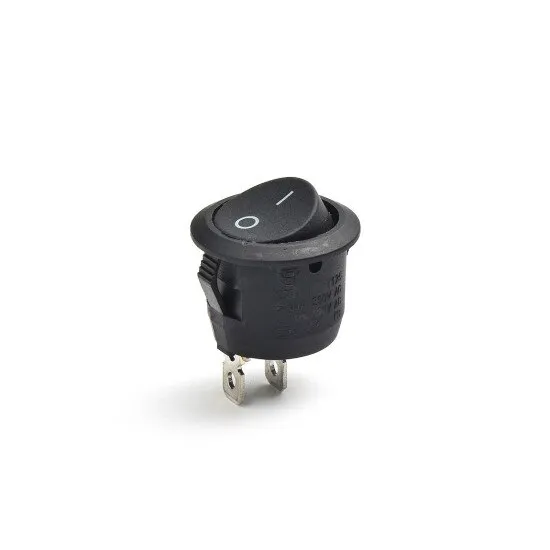 Buton auto ON-OFF 2 pozitii, 602AB3, plastic rezistent, pentru montaj pe panou