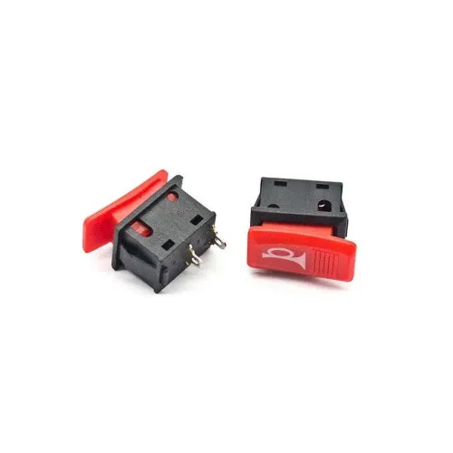 Buton claxon rosu