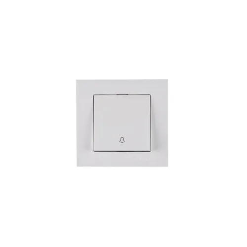 Buton cu revenire Arvia Electric Karen, alb