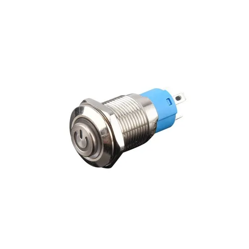 Buton din aluminiu 12V ,12mm