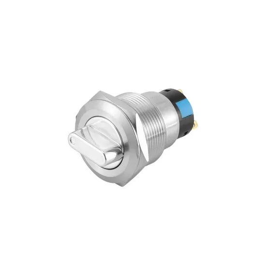 Buton din aluminiu 12V, 19mm