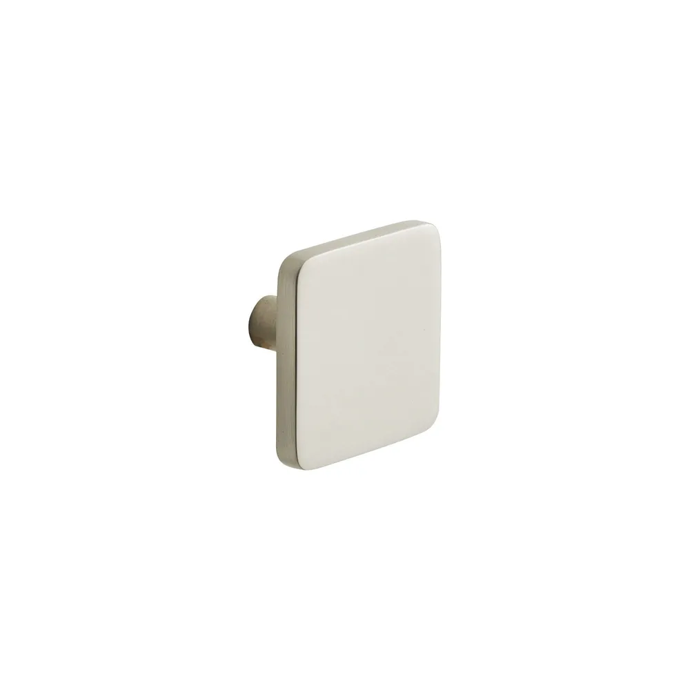 Buton mobila Inspire Keo, 40 mm, aluminiu, argintiu, finisaj lucios periat