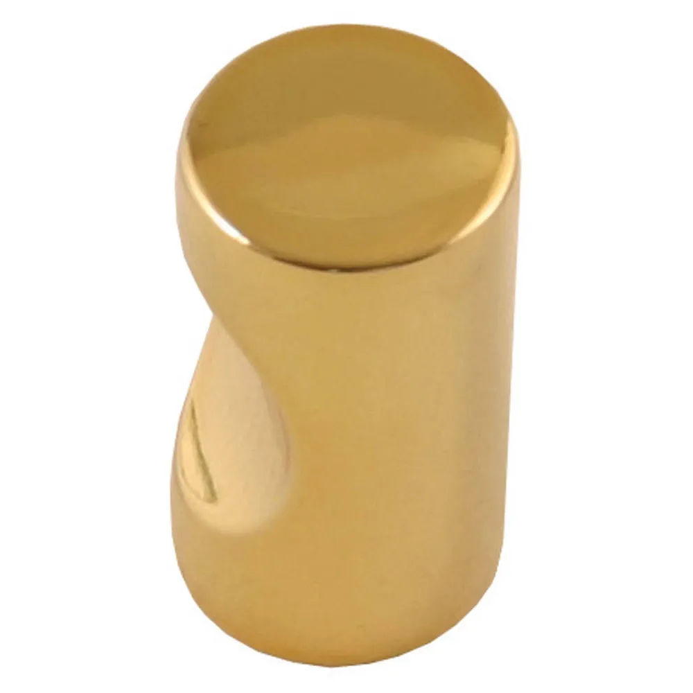 Buton pentru mobila, metalic, auriu, M 480.86.20, 11 x 21 mm