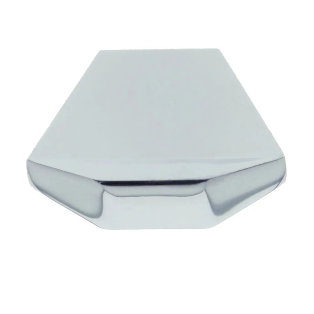 Buton pentru mobila, metalic, cromat, M 880.05, 33 x 25 mm